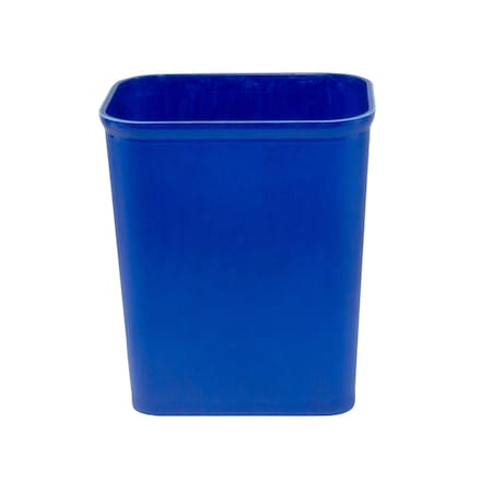 Hapco-Elmar R4080BLUE-Fire Retardant 8 Qt. UL Approved Wastebasket, Blue, PK 6 R4080BLUE